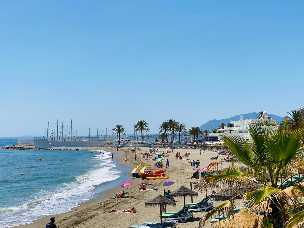 First Line! Art-Apartment On The Seafront Of Marbella With Swimming Pool Luaran gambar